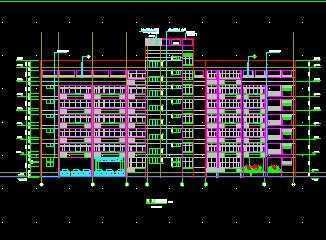 办公大楼建筑施工设计图免费下载 - 建筑户型平面图 - 土木工程网